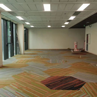 Commercial Room Plush Printed Luxury Carpet Piastrelle 50x50 60.96x60.96 Piastrelle Hotel Carpet