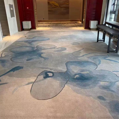 Tappeto di design di lana/seta a mano cuscinato per il salotto di lusso