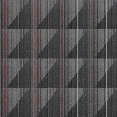 Piastrelle quadrate di tappeto in nylon reversibile per una facile installazione in uffici e sale riunioni