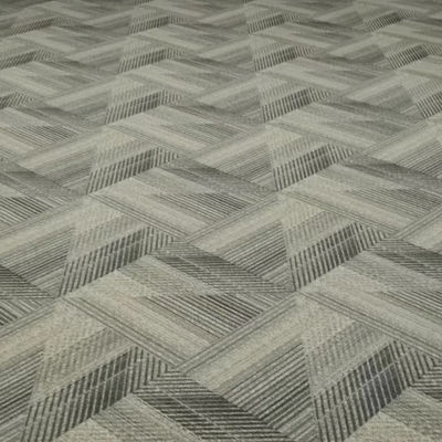 Tappeto di piastrelle di nylon lavabile Tappeto di hotel stampato 60,96cmx60,96cm per in Sala commerciale