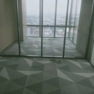Tappeto di piastrelle di nylon lavabile Tappeto di hotel stampato 60,96cmx60,96cm per in Sala commerciale