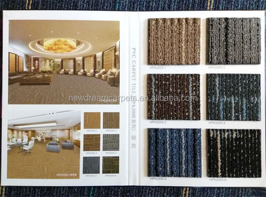 Tela per tappeto per ufficio in PP/Nylon 50x50 Loop Pile Modular Carpet US 2.5-20 / M2