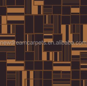 Canton PP / Nylon piastrelle di tappeto ignifughi impermeabili da con Animal Print Pattern