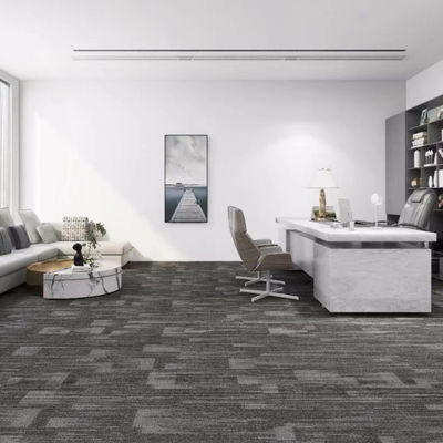 Piastrelle per tappeti in nylon per hotel e uffici 50x50 dimensione quadrata spessore totale 6 mm facile da installare