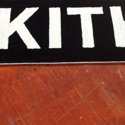 100cm*100cm o su misura Lana/Setta Carta Logo Disegnatore Tufting Area Tapis