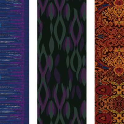 Tappeto di nylon tuffato da parete a parete Axminster per il corridoio occidentale in un design colorato