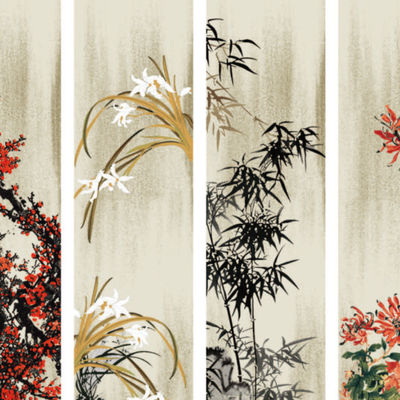 Tappeto di lusso Axminster personalizzato a disegno di fiore di prugna per hotel 80% lana 20% nylon