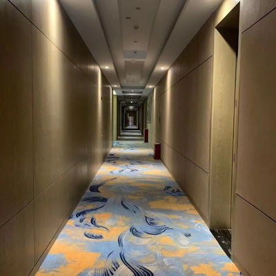 Stampa personalizzata di tappeti in nylon per pavimenti di hotel