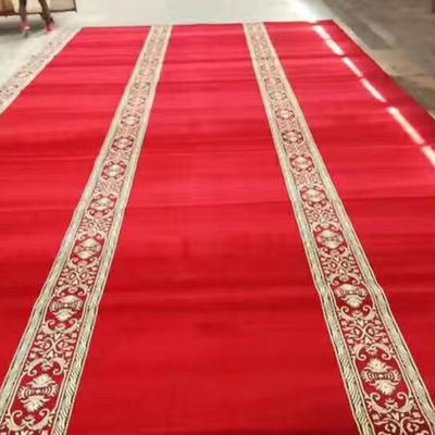 Tappeto di preghiera da muro a muro in nylon per la stampa di moschee con stile semplice