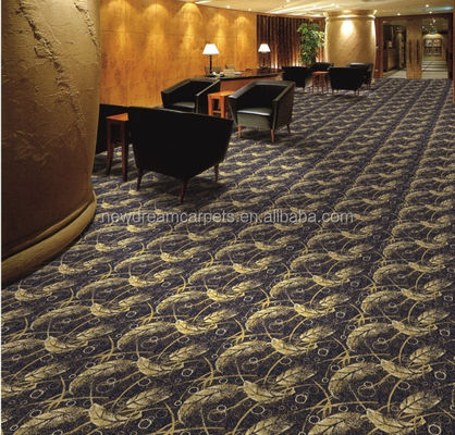 Stoccaggio 20% Nylon 80% lana Five-Star tessuto Axminster tappeto per Hotel Lobby Ristorante