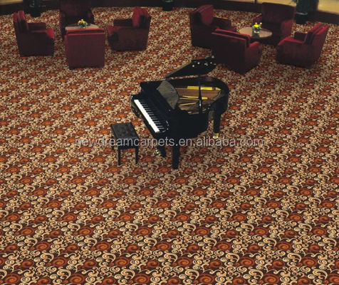 Stoccaggio 20% Nylon 80% lana Five-Star tessuto Axminster tappeto per Hotel Lobby Ristorante