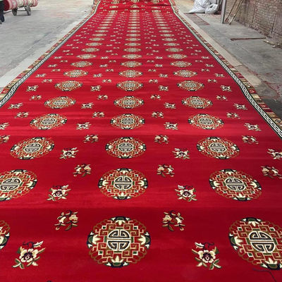 Rollo di tappeto della moschea lavabile a mano o a macchina in qualsiasi colore per la preghiera da muro a muro