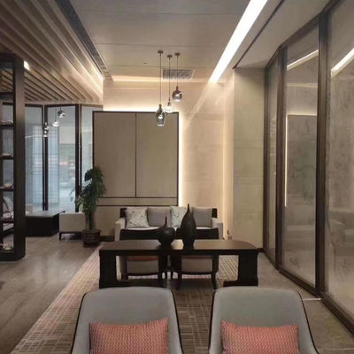 Sala commerciale tappeti di nylon stampati personalizzati per stile di design moderno da parete a parete