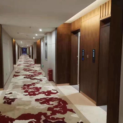 Sala commerciale tappeti di nylon stampati personalizzati per stile di design moderno da parete a parete