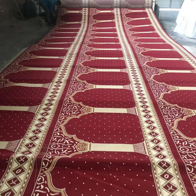 Facile da pulire Massiccio musulmano da parete a parete di preghiera tappeto rotolo per la moschea Tapis de Priere