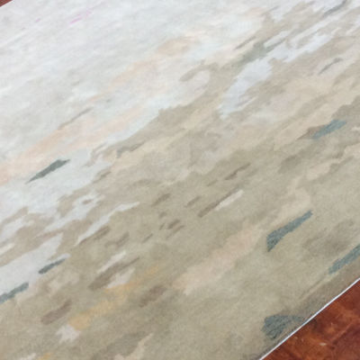 Medium Pile Tufting artigianale tappeto bianco e tappeto disegno personalizzato per lo stile moderno