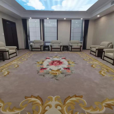 Rettangolo Axminster Hotel tappeti in lusso stile oro Mordenas per ricevimenti
