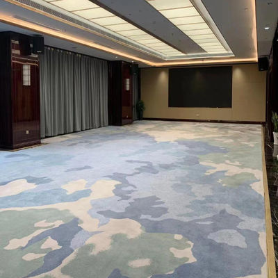 Tappeti stampati su misura in 100% nylon in stile di design moderno per camere commerciali negli hotel