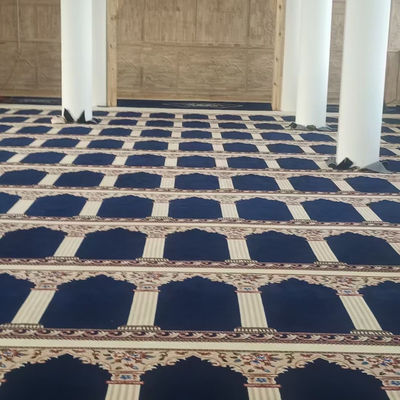 8mm altezza di pila anti scivolamento moschea tappeto rotolato in progettazione per la moschea del Pakistan