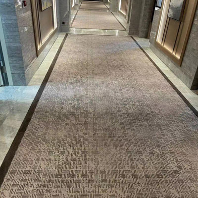 Tappeti di stampa personalizzati in nylon a modello floreale per decorazioni alberghiere in stile design moderno