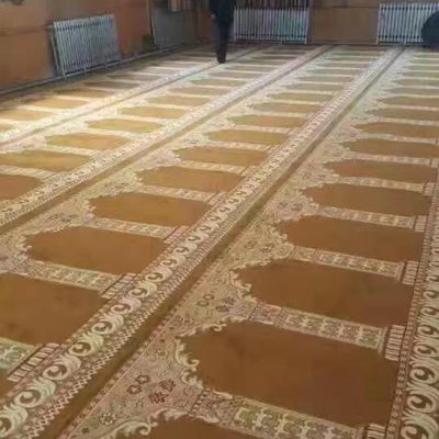 Design Mosque Carpet Roll con 1200g/mq Peso di velluto e 4m di larghezza in Pakistan Mosque