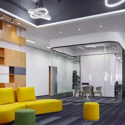 Commercial Room Luxury Removable Carpet Piastrelle 50x50 Puzzle Pattern Office Modular Carpet