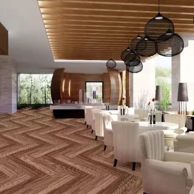 Commercial Room Luxury Removable Carpet Piastrelle 50x50 Puzzle Pattern Office Modular Carpet