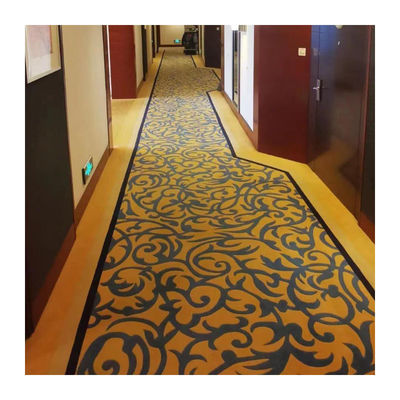 Supporto personalizzato tappeto di soggiorno tuffato a mano per hotel insonorizzante grande muro a muro
