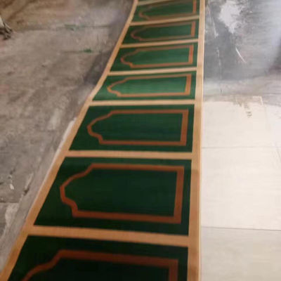 Rectangle Axminster Disegni personalizzati 4*25 Roll Custom Carpet per Moschea Carpet di preghiera