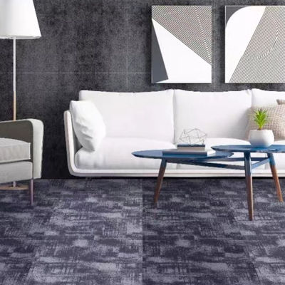 Sostenitori non tessuti 60.96x60.96 Piastrelle di tappeto rimovibili di lusso per tappeto modulare per ufficio