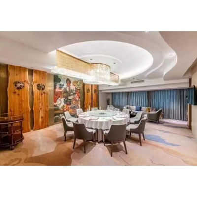 Supporto personalizzato tappeto di soggiorno tuffato a mano per hotel insonorizzante grande muro a muro