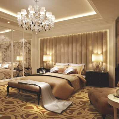 Tappeti per pavimenti in lana jacquard e nylon Axminster personalizzati per hotel a 5 stelle