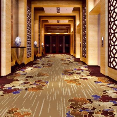 Disegno 80% lana E 20% Corridoio Hotel Axminster tappeto per la casa altezza pila 7mm-10mm