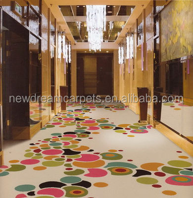 Stampa in 100% nylon tappeto per hotel per la reception e la camera da letto in diversi colori