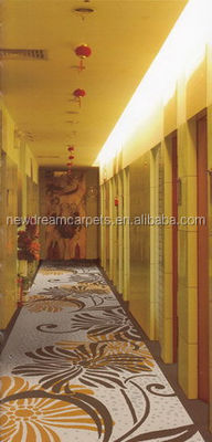 Stampa in 100% nylon tappeto per hotel per la reception e la camera da letto in diversi colori
