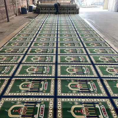 Giute o PP Sostituzione Disegni personalizzati Moschea tappeto di preghiera per moschea musulmana 4 * 25 Rollo