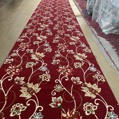 Disegni personalizzati tappeto di preghiera per moschea cuscinato per moschea densità 7*9 4*25 rollo