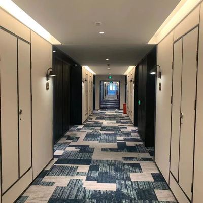 Colore personalizzato Hotel Lobby Tapis parete a parete per sala da banchetto resistente al fuoco 5 stelle