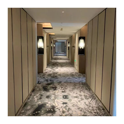 Colore personalizzato Hotel Lobby Tapis parete a parete per sala da banchetto resistente al fuoco 5 stelle