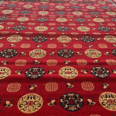 Tappeti personalizzati per la moschea Sala di banchetti Sala di preghiera Axminster 4 * 25 Roll Machine Tissuto tappeto