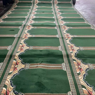 Tappeti personalizzati per la moschea Sala di banchetti Sala di preghiera Axminster 4 * 25 Roll Machine Tissuto tappeto