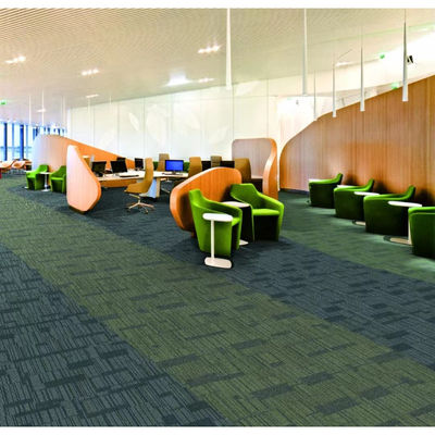 Piastrelle di tappeto facile da installare per la casa Luxury Removable 50x50 Office Modular Carpet