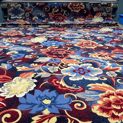 Resistenza al fuoco Axminster Floral Casino Carpet con 7 per inch Pitch e Cut Pile
