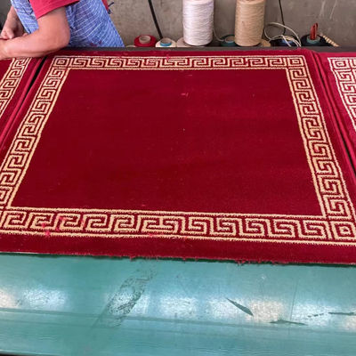 Disegni personalizzati 4*25 tappeto di preghiera per moschea musulmana 4m 13,12ft larghezza