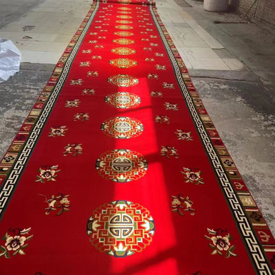 OEM ODM Disegni personalizzati 4 * 25 Roll Axminster Moschea tappeto di preghiera per moschea musulmana
