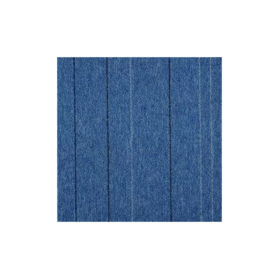Piastrelle di tappeto in nylon di colore puro in stile semplice da 25*100 cm Perfetto per tappeti modulari per ufficio