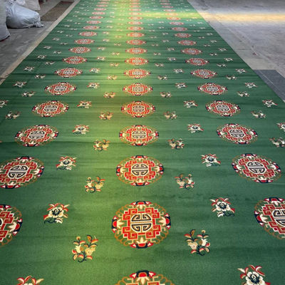OEM ODM Disegni personalizzati 4 * 25 Roll Axminster Moschea tappeto di preghiera per moschea musulmana