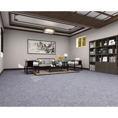 Piastrelle di tappeto in nylon di colore puro in stile semplice da 25*100 cm Perfetto per tappeti modulari per ufficio