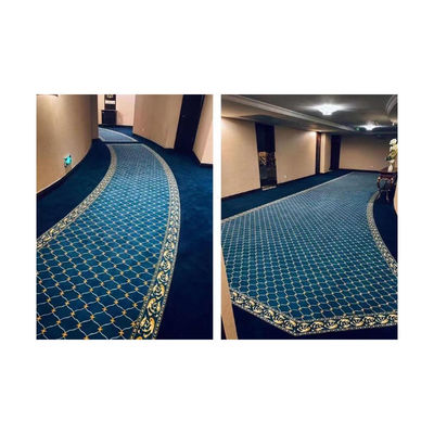 Moderno tappeto ignifuge resistente alle macchie per pavimenti di hotel in ambienti commerciali
