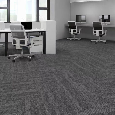 60x60 50x50 Piastrelle di lusso per tappeti da ufficio rimovibili in stile semplice e Jacquard Loop